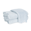 Matouk Cairo Scallop Bath Towels and Mats - Light Blue/White featured image
