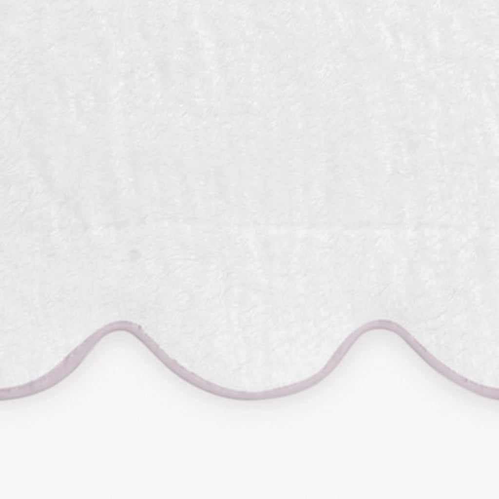 Silo Image of Matouk Cairo Scallop Bath Towels in Color Lilac