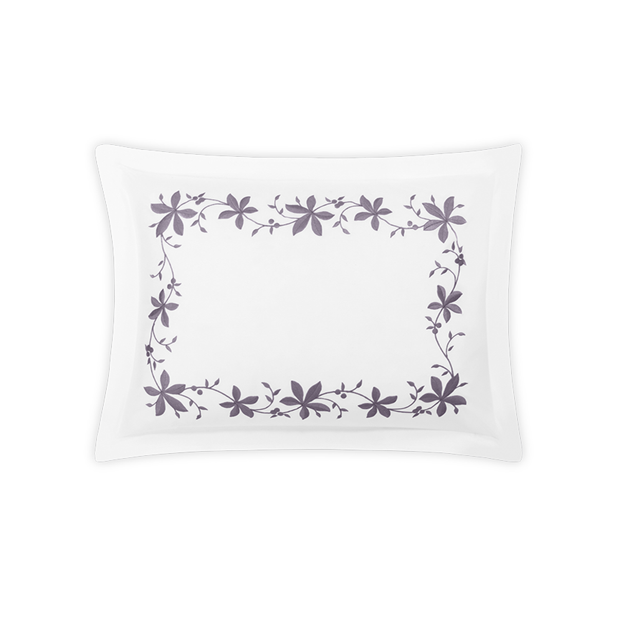 Boudoir Sham of Matouk Callista Bedding in Lilac Color