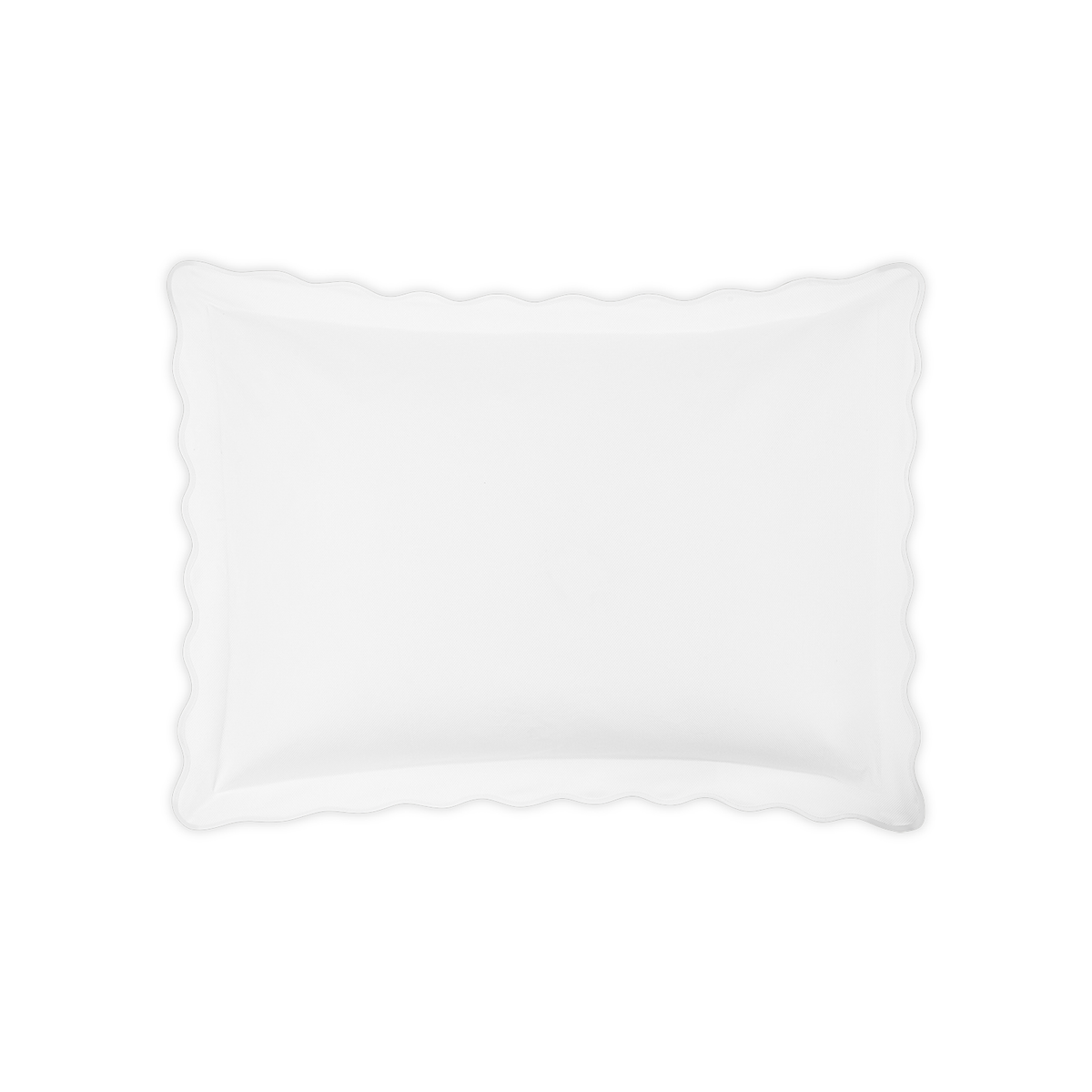 Sham of Matouk Camilla Pique Bedding in Color White