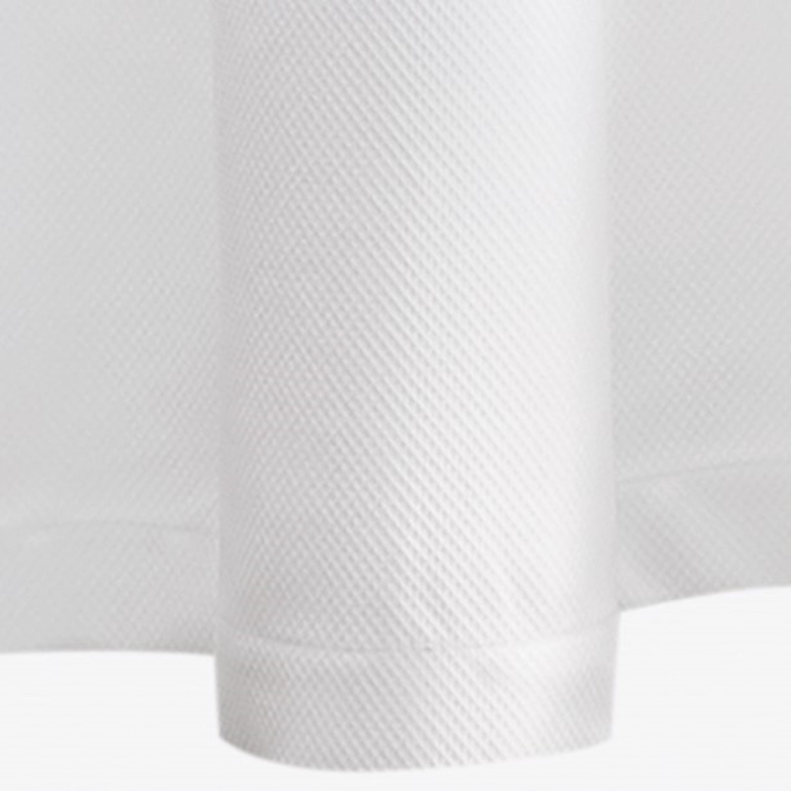 Silo Image of Matouk Camilla Pique Tailored Shower Curtain in White Color