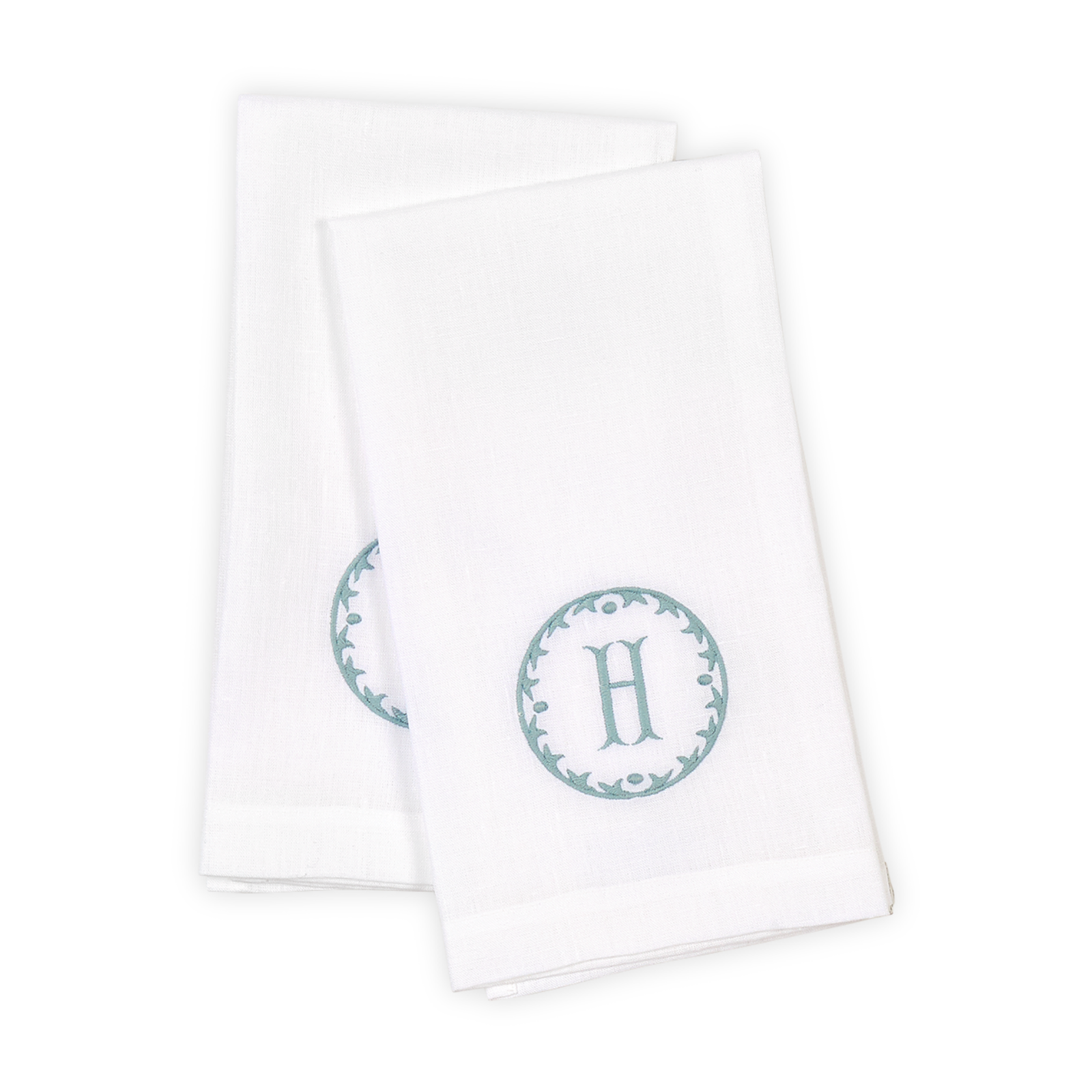 Letter H Matouk Carta Guest Towels