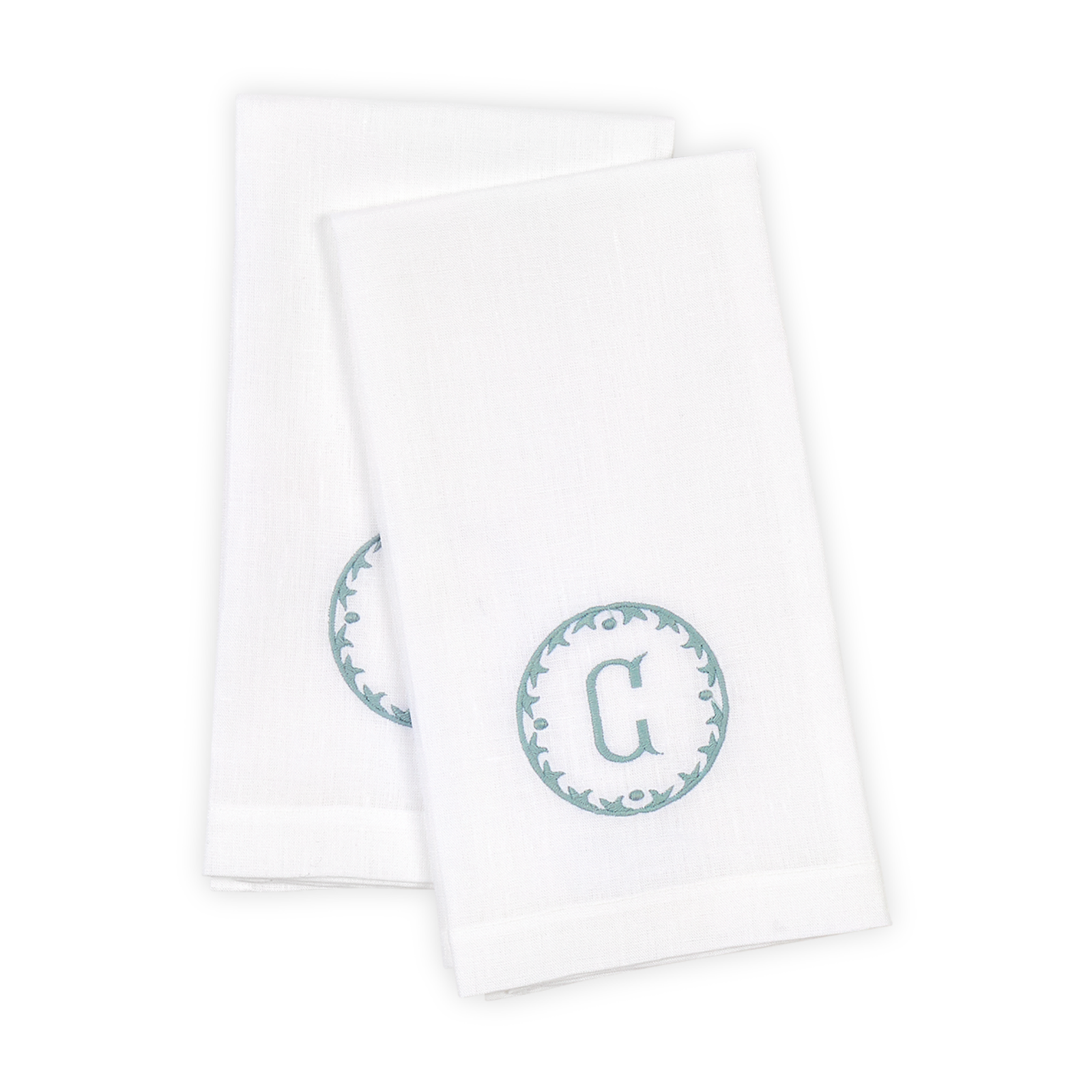 Letter C Matouk Carta Guest Towels