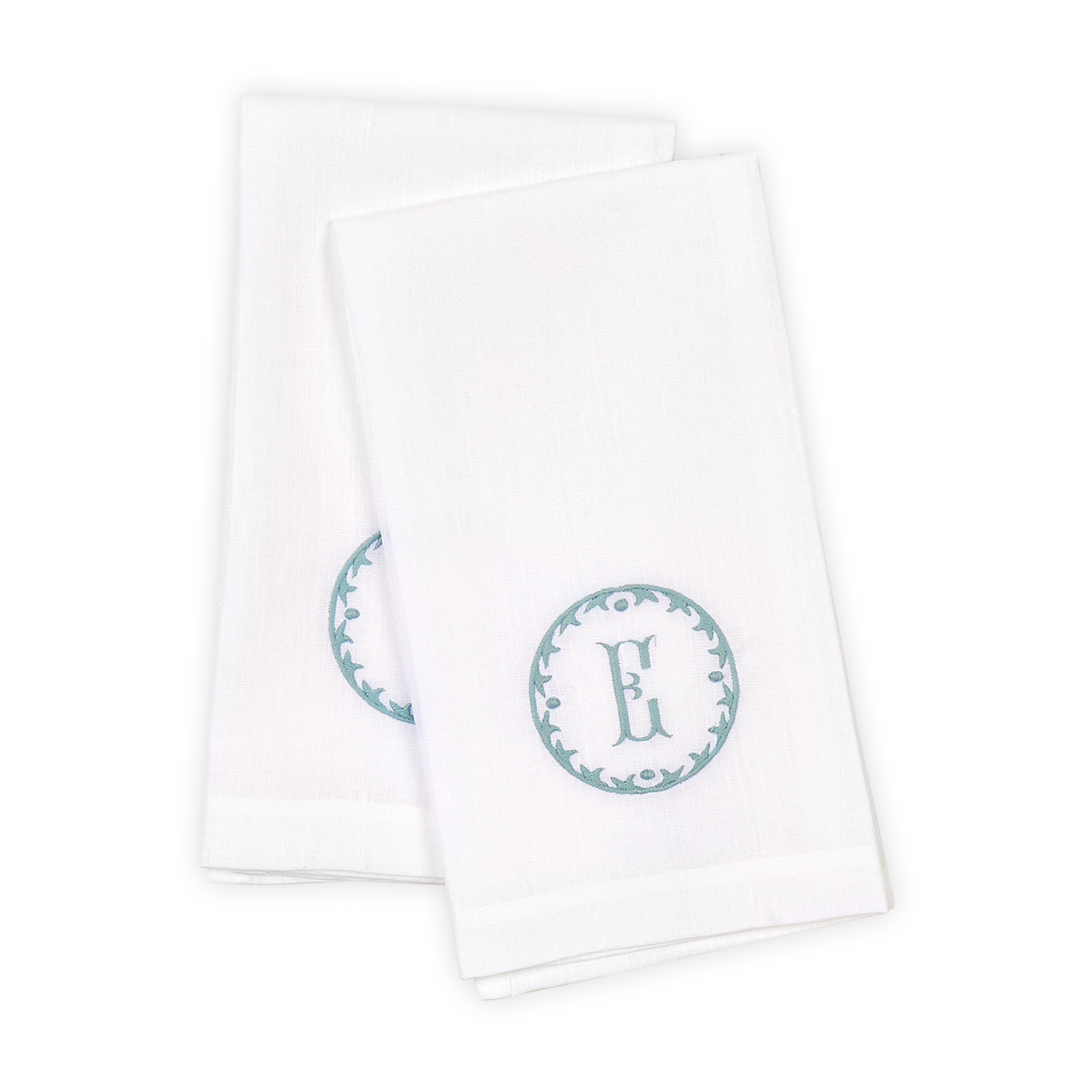 Letter E Matouk Carta Guest Towels