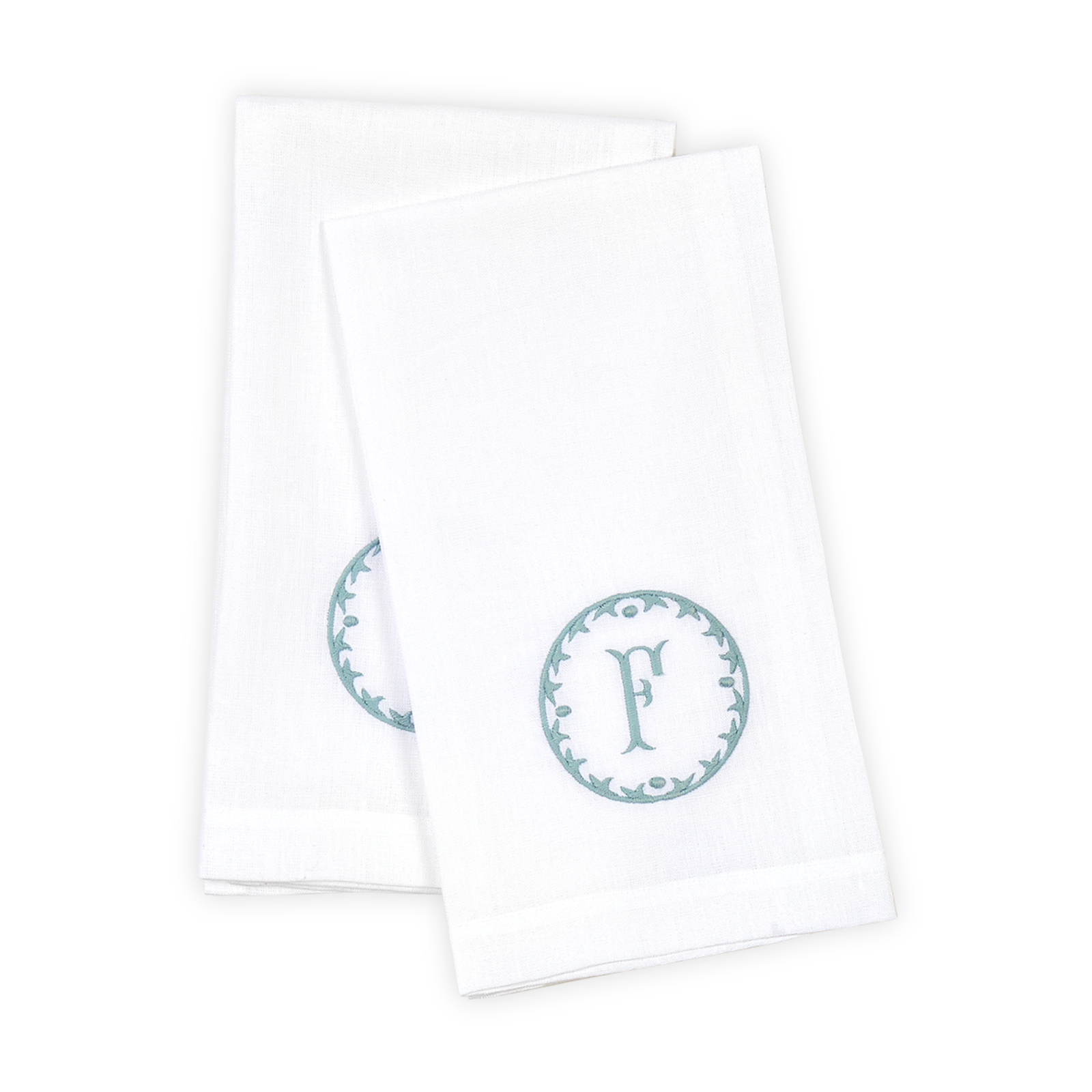 Letter F Matouk Carta Guest Towels