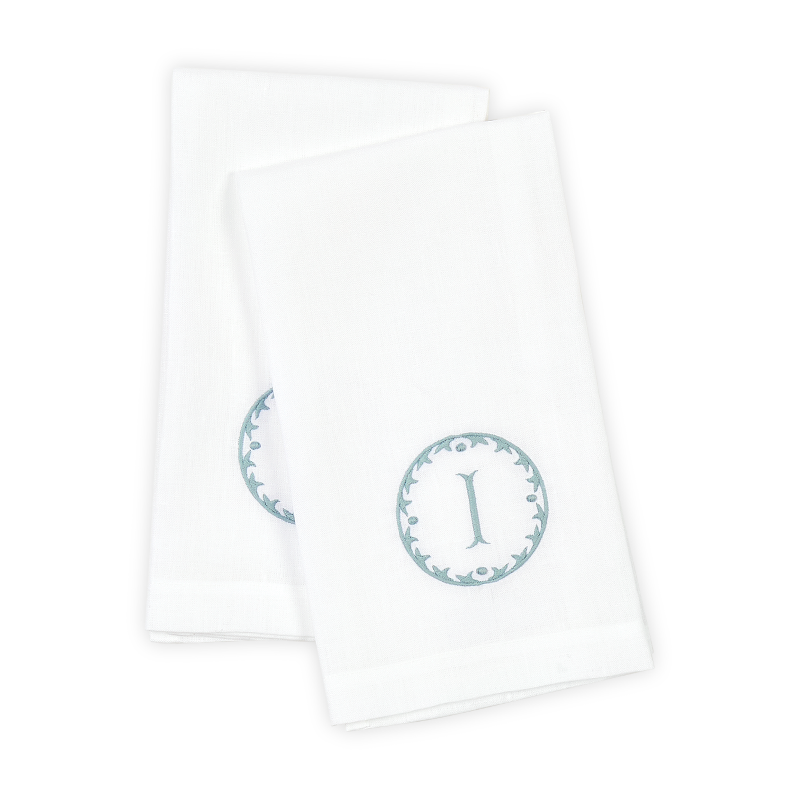 Letter I Matouk Carta Guest Towels