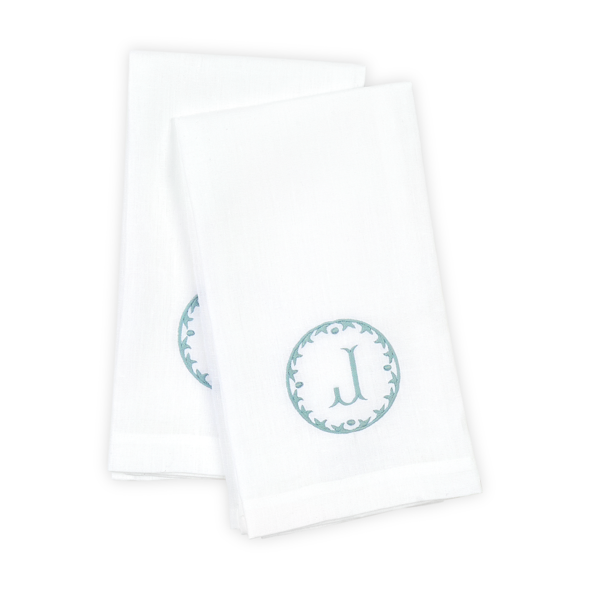 Letter J Matouk Carta Guest Towels