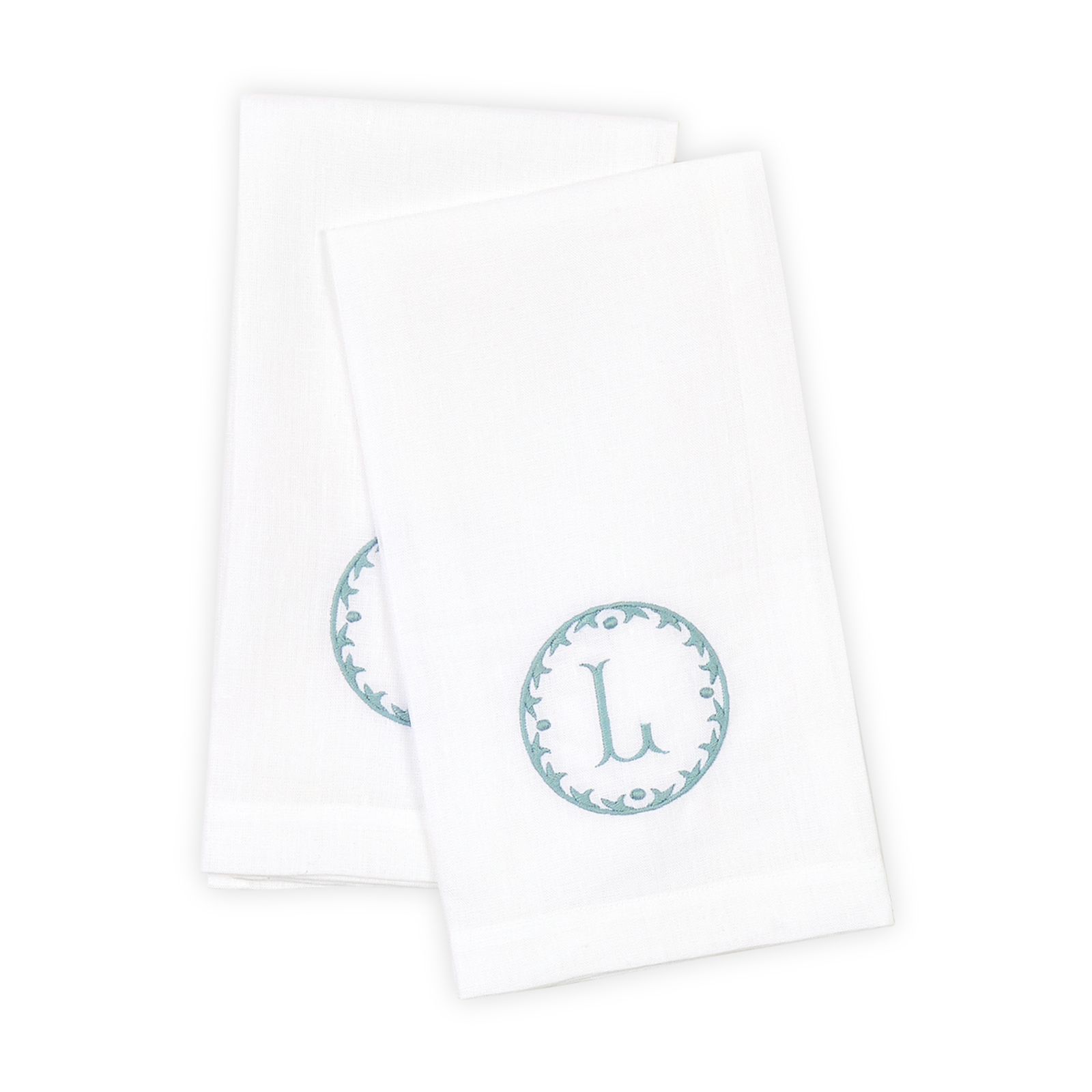 Letter L Matouk Carta Guest Towels