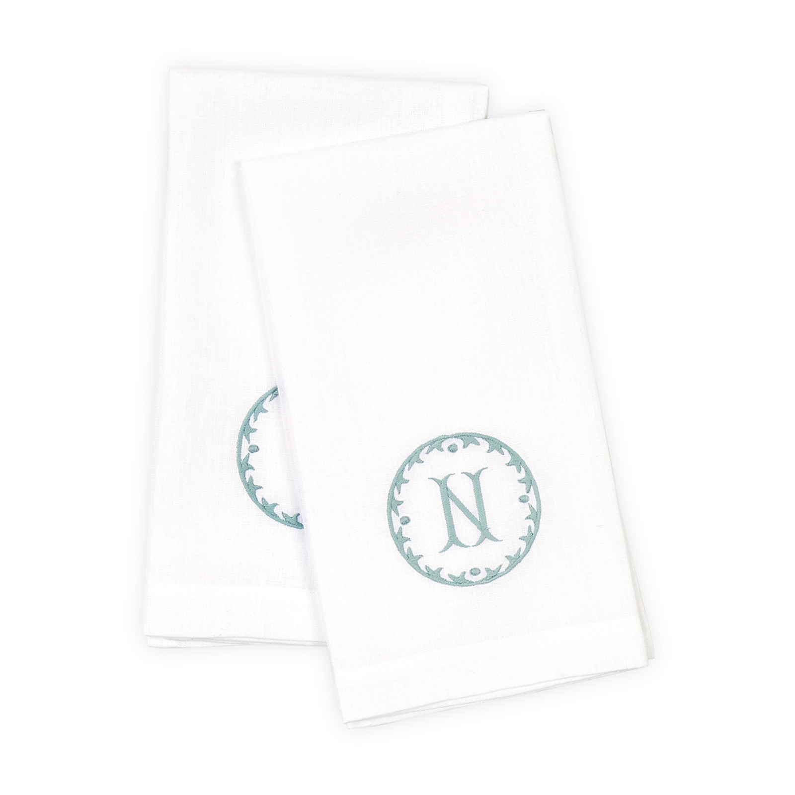 Letter N Matouk Carta Guest Towels