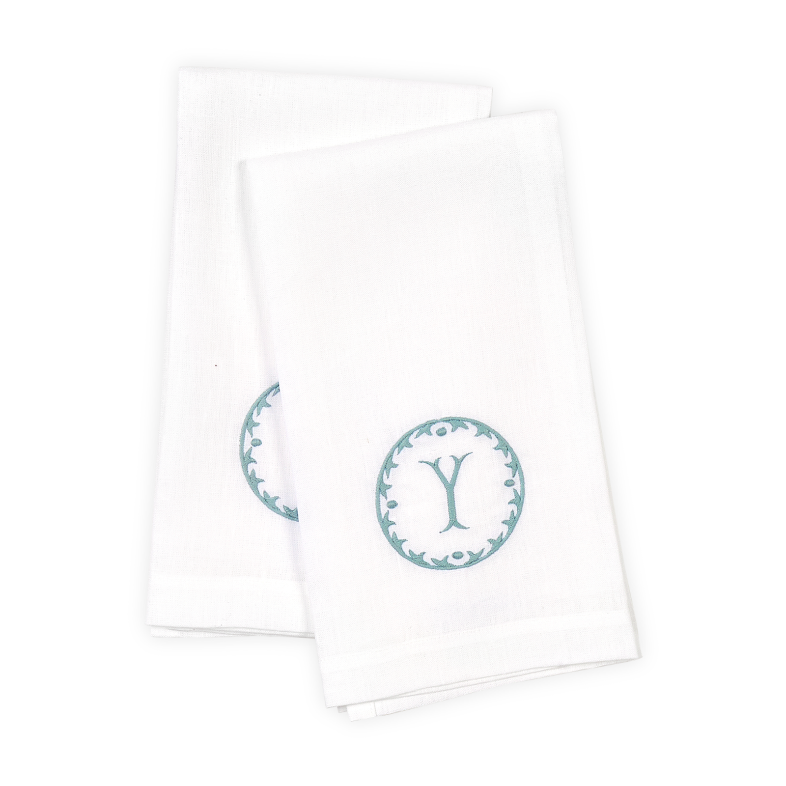 Letter Y Matouk Carta Guest Towels