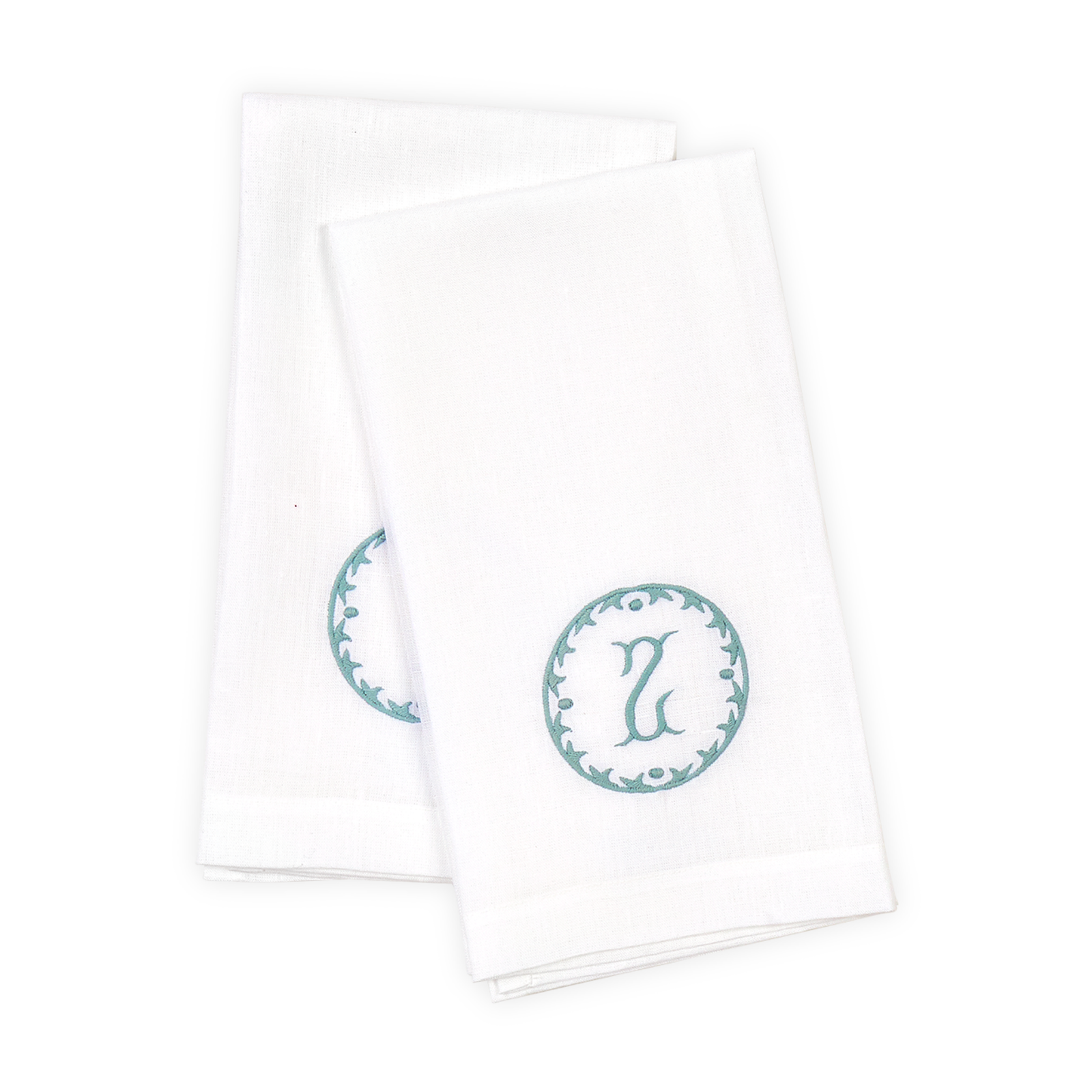 Letter Z Matouk Carta Guest Towels