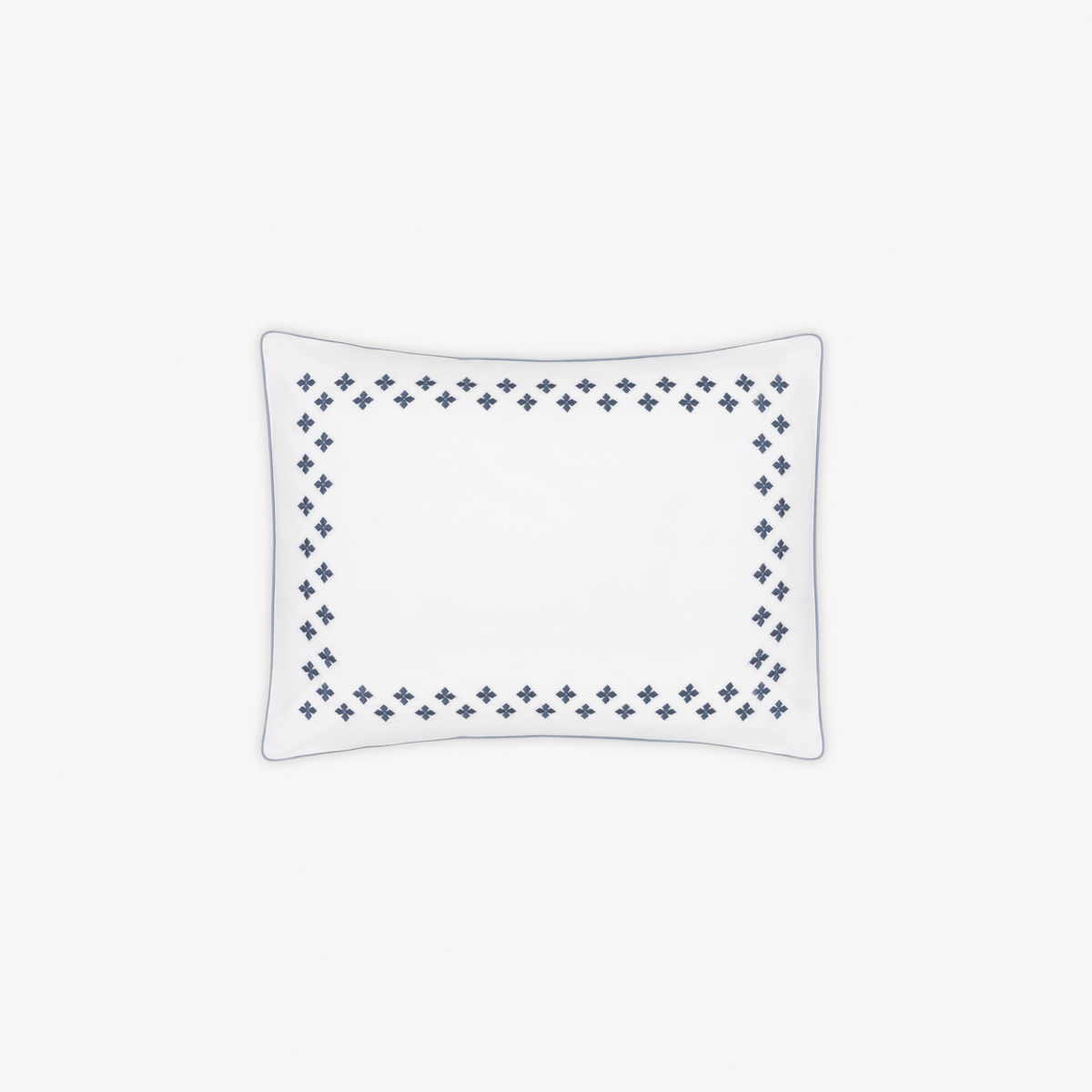 Boudoir Sham Silo of Matouk Casablanca Bedding in Indigo color