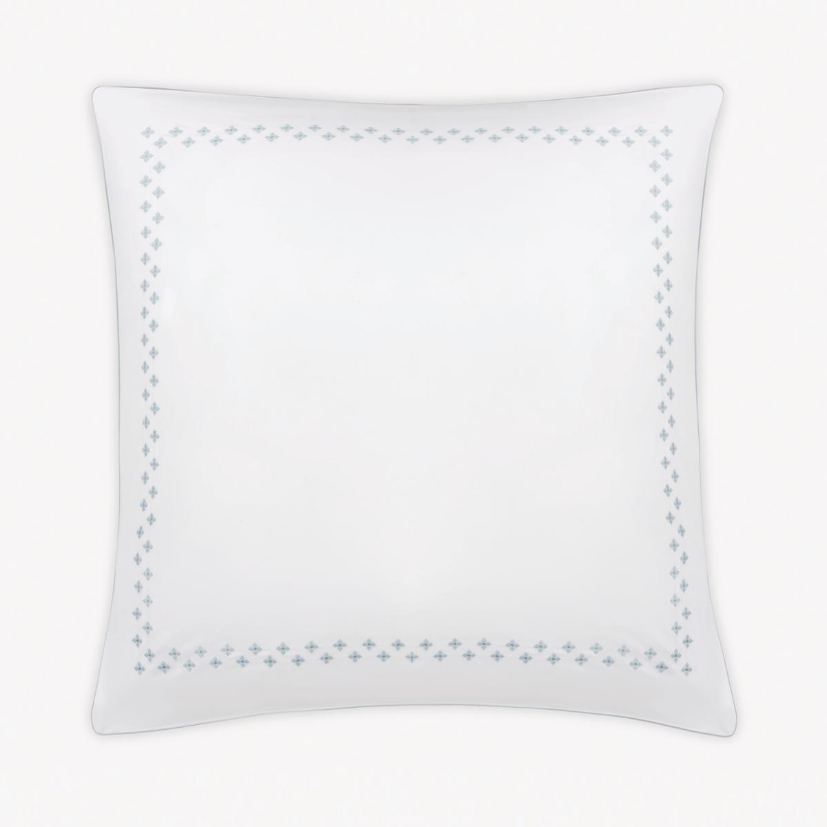 Euro Sham Silo of Matouk Casablanca Bedding in Pool color
