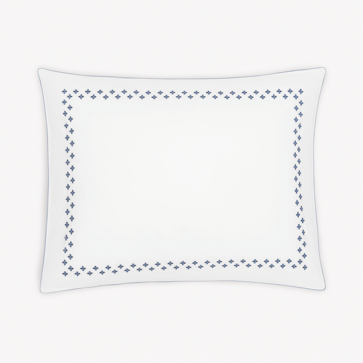 Sham Silo of Matouk Casablanca Bedding in Indigo color