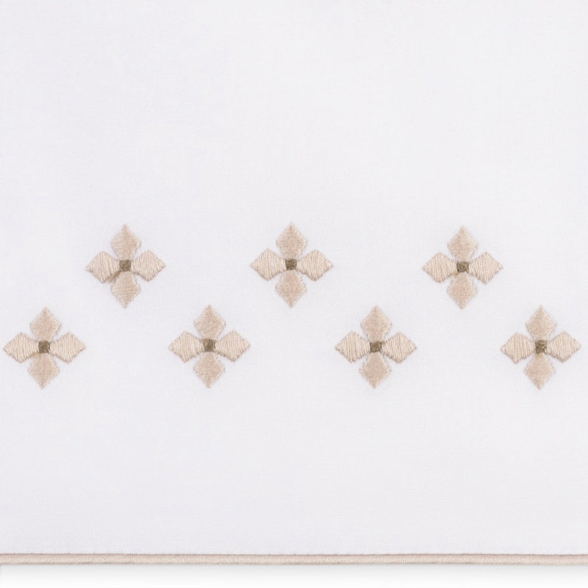 Swatch Sample of Matouk Casablanca Bedding in Dune color