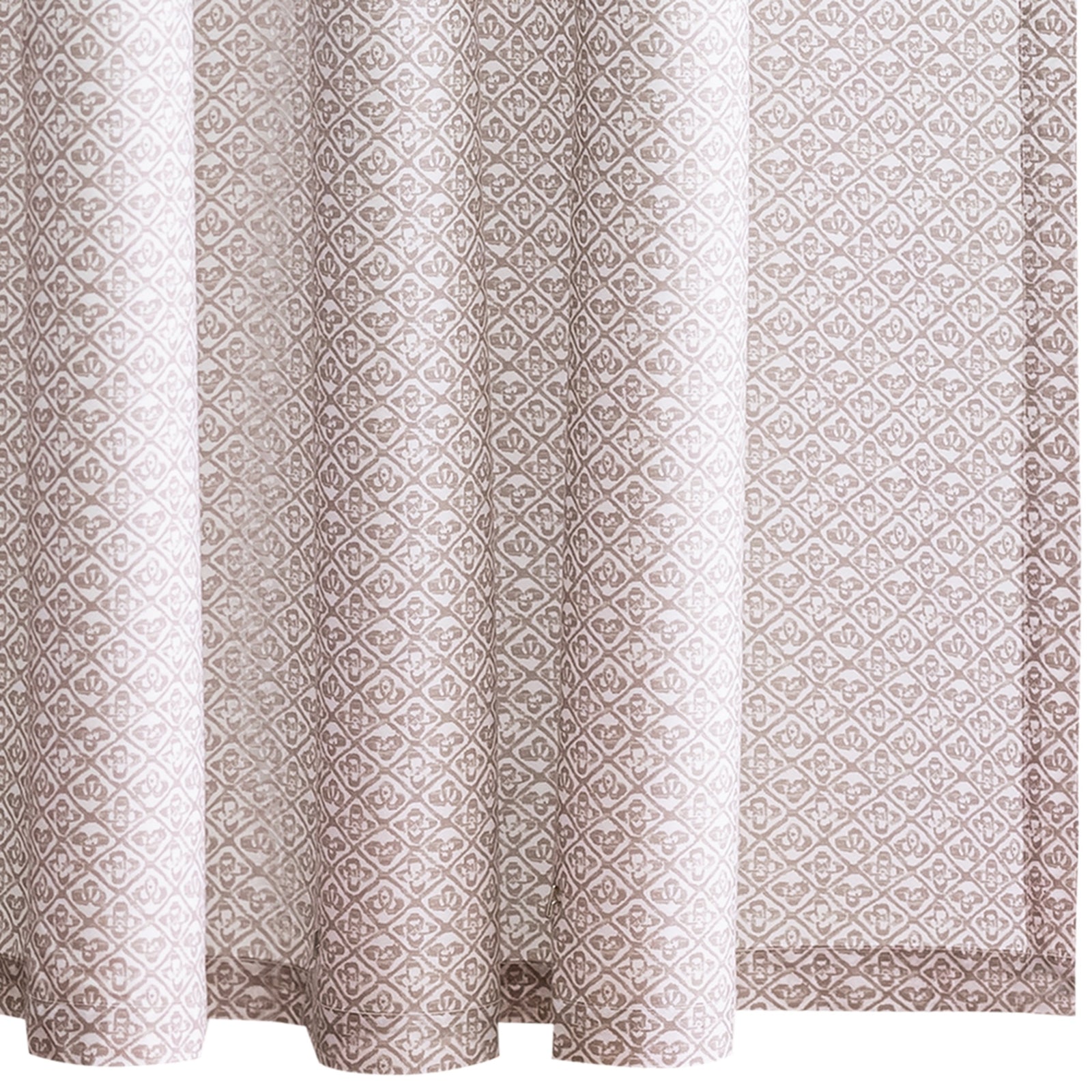 Silo Image of Matouk Catarina Shower Curtain in Color Dune