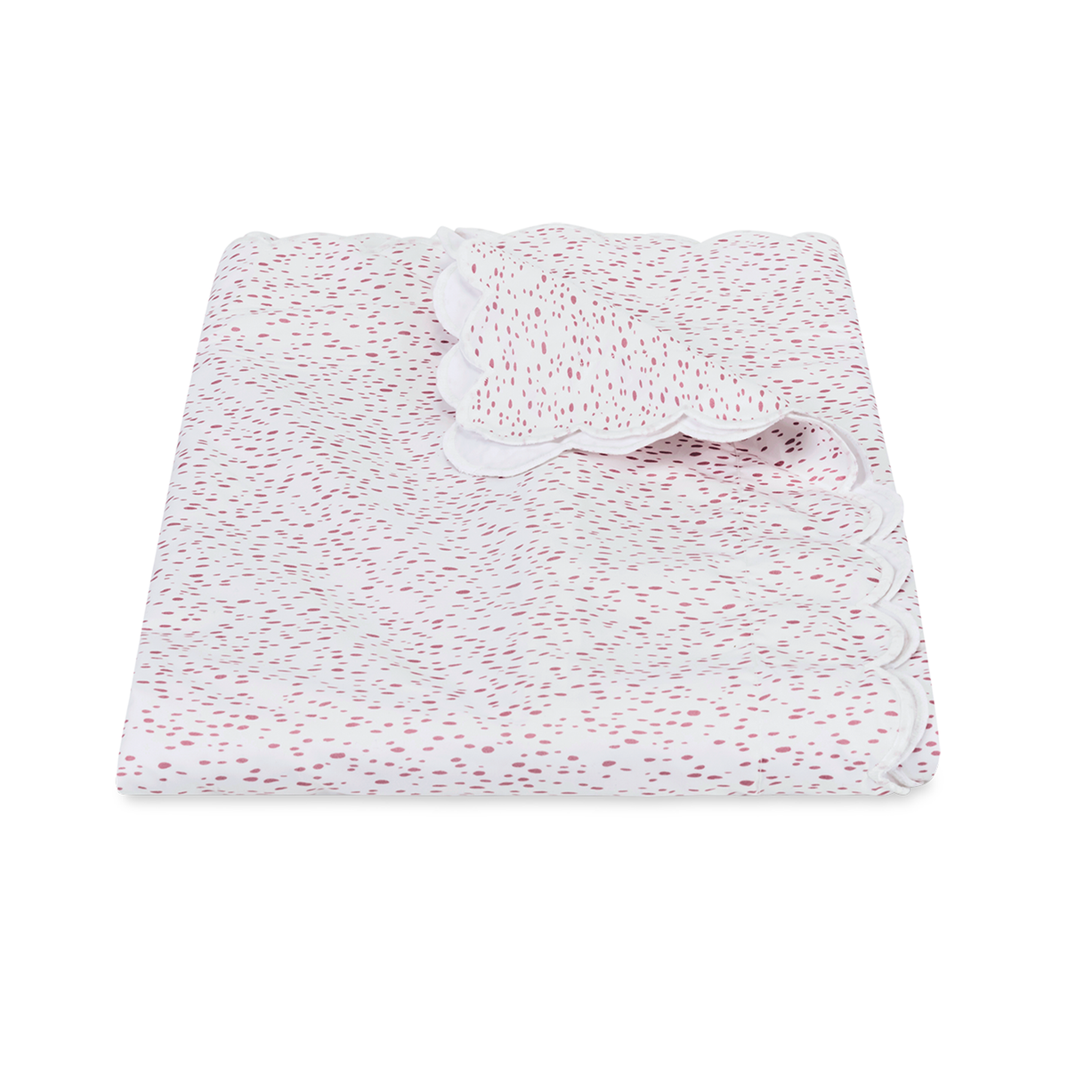 Duvet Cover of Matouk Celine Bedding in Pink Color