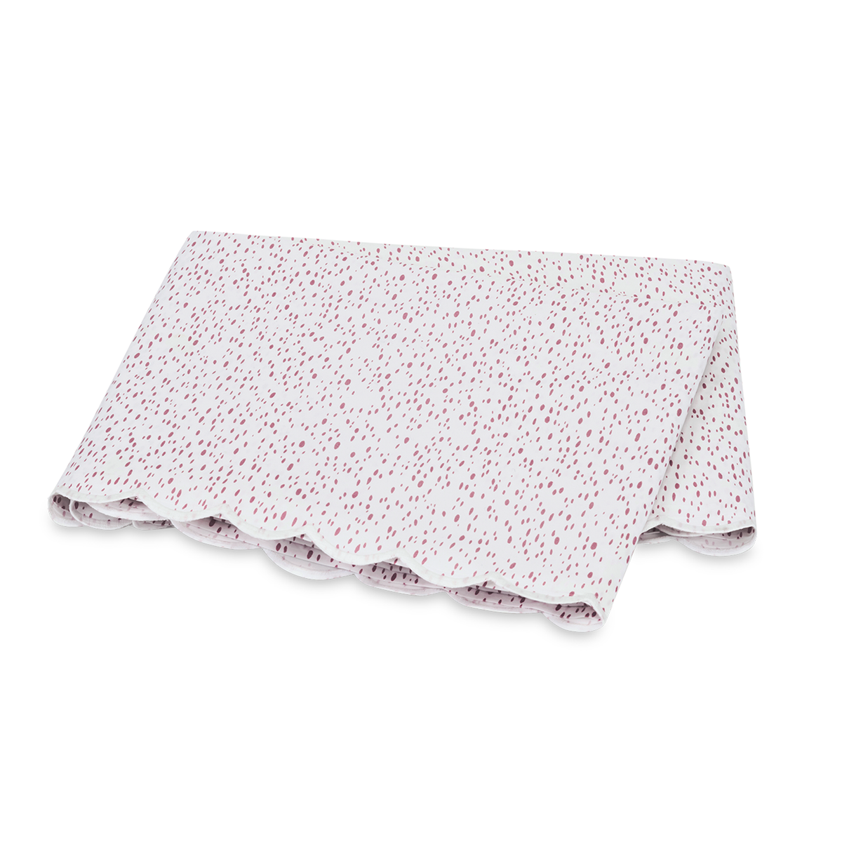 Flat Sheet of Matouk Celine Bedding in Pink Color
