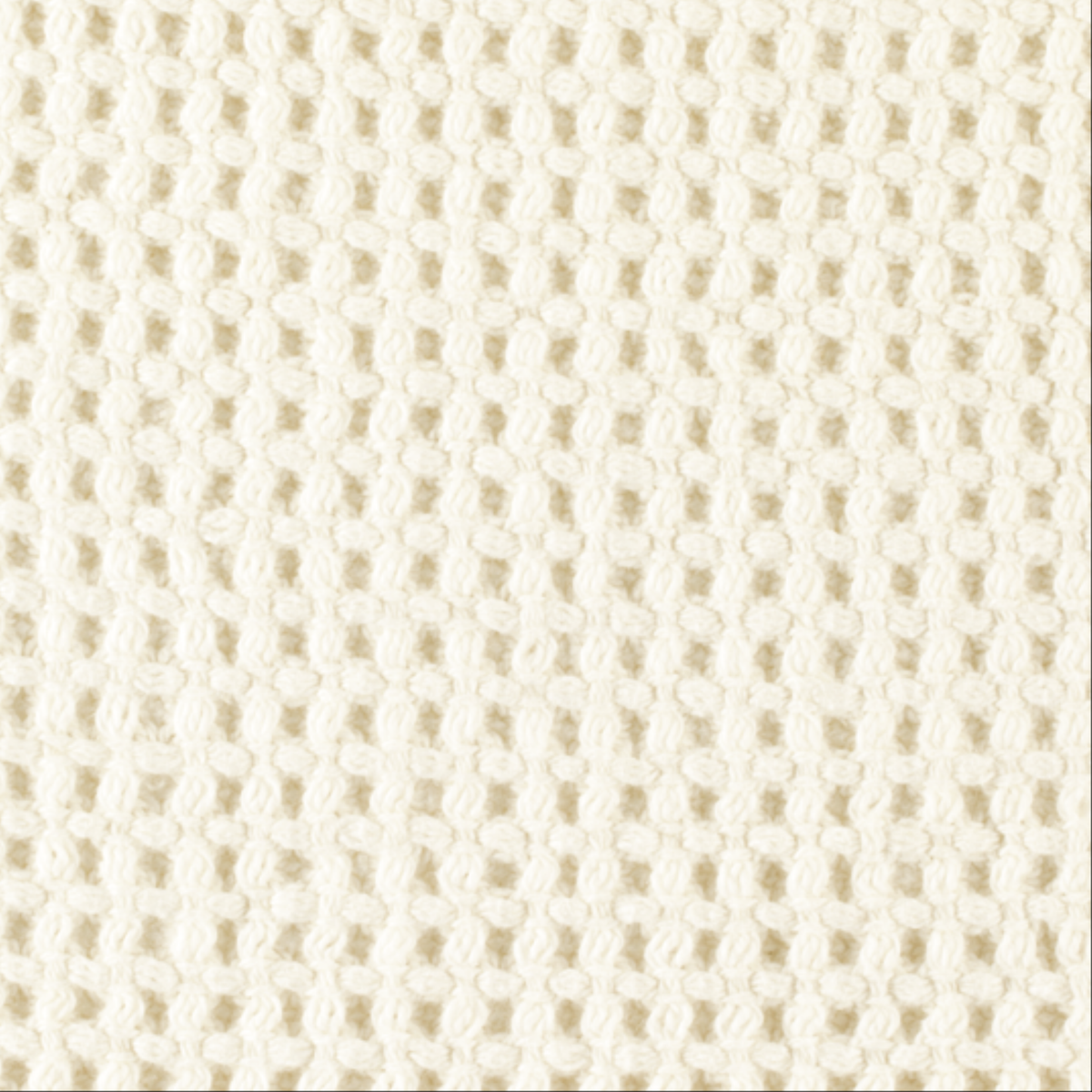 Swatch Sample Matouk Chatham Blanket in Ivory Color