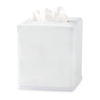 Matouk Chelsea Linen Tissue Box Cover - White featured image