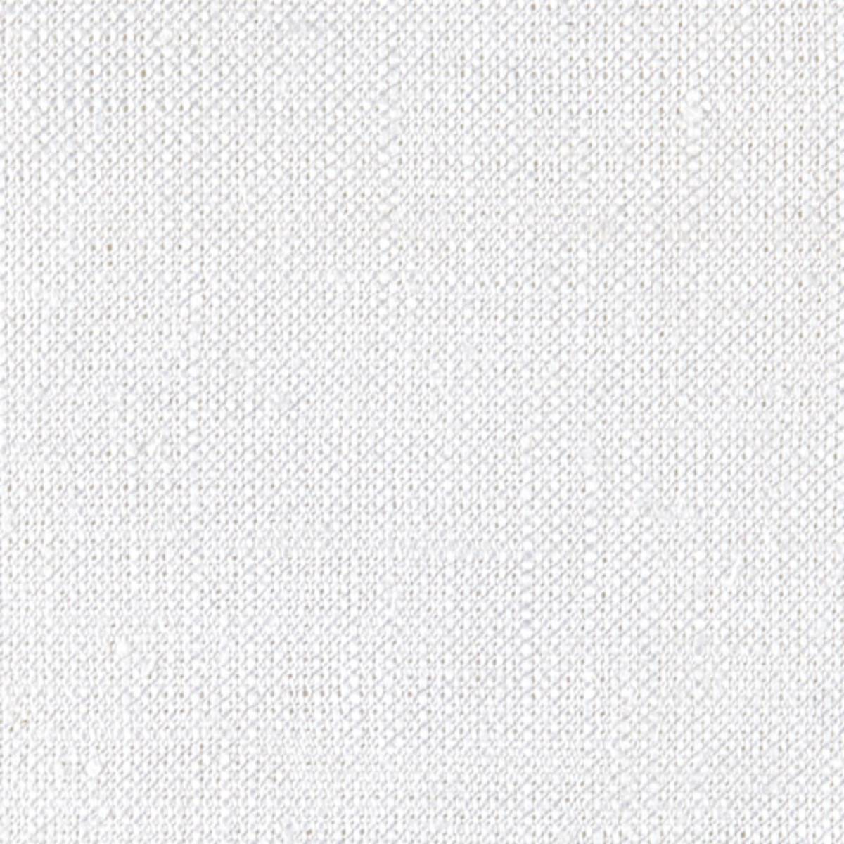 Swatch Sample of White Matouk Chelsea Linen Tissue Box Cover