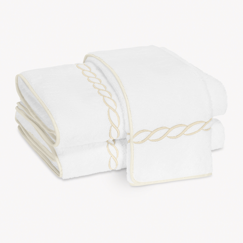 Matouk Classic Chain Bath Collection - Ivory featured image