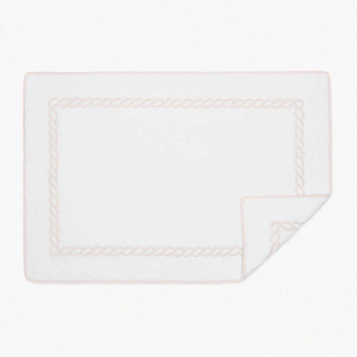 Matouk Classic Chain Bath Tubmat in Blush