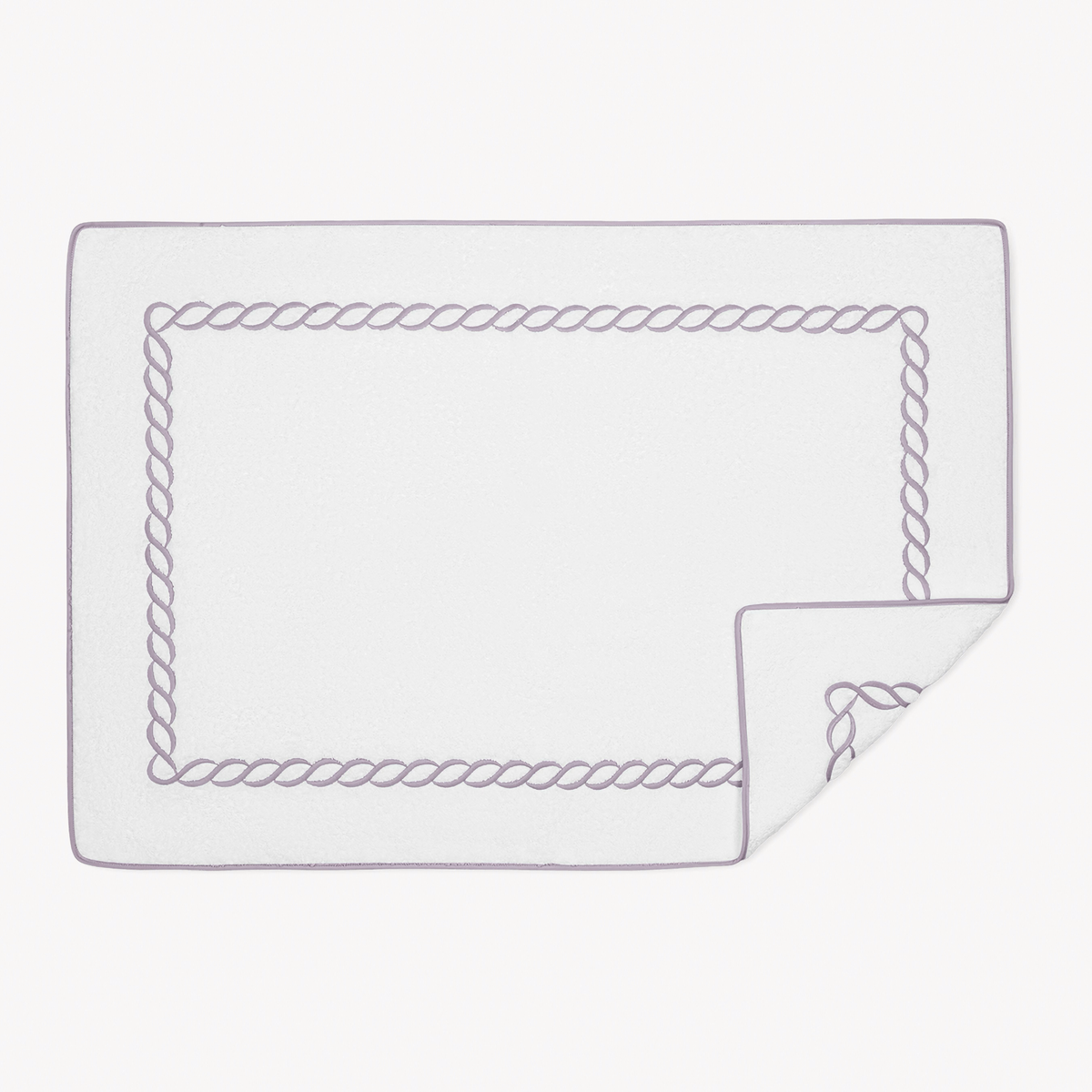 Matouk Classic Chain Bath Tubmat in Lilac