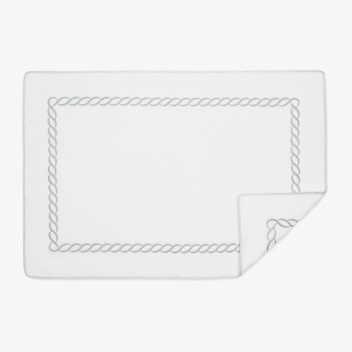 Matouk Classic Chain Bath Tubmat in Silver