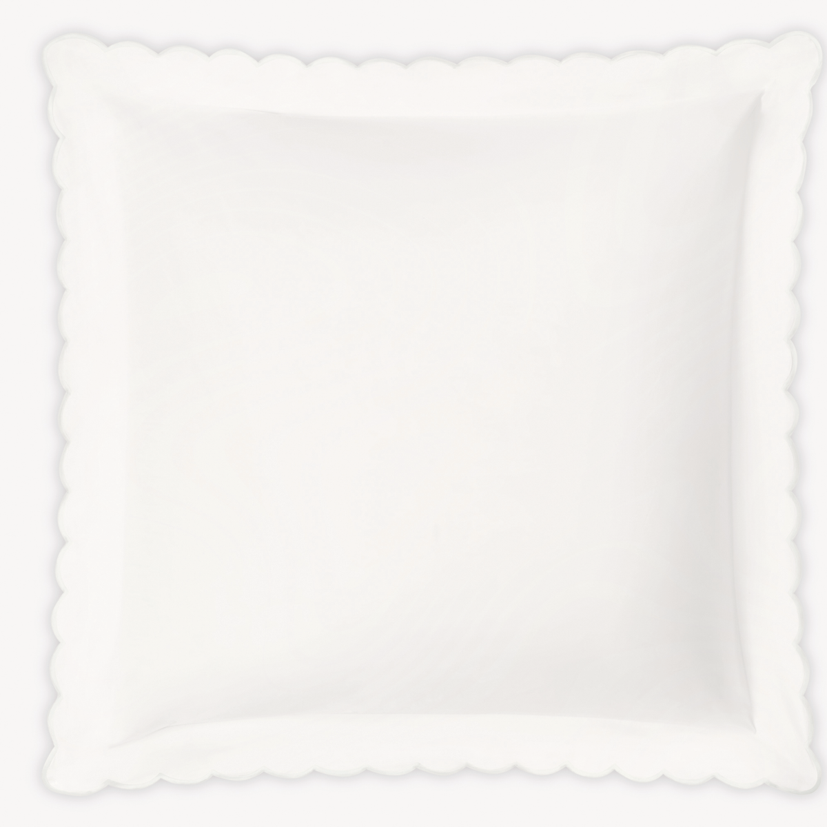 Euro Sham of Matouk Dakota Bedding in Bone and Bone color