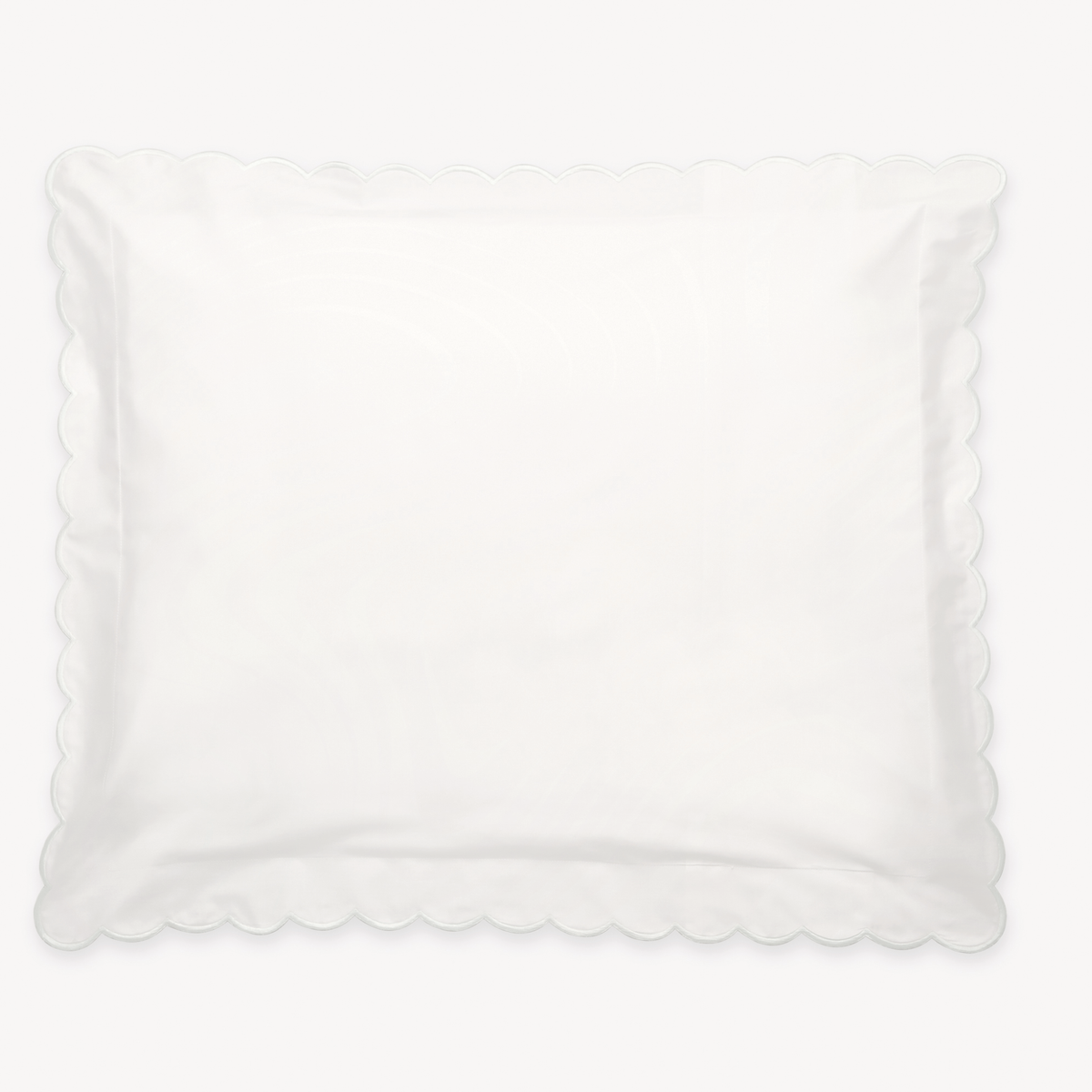 Sham Silo of Matouk Dakota Bedding in Bone and Bone color