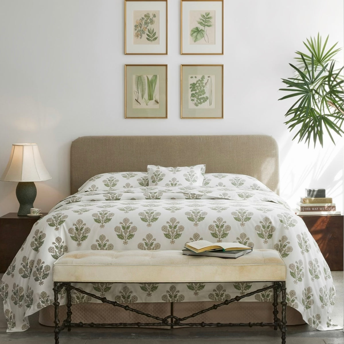 Matouk Bedding Dalila Collection in Pebble style
