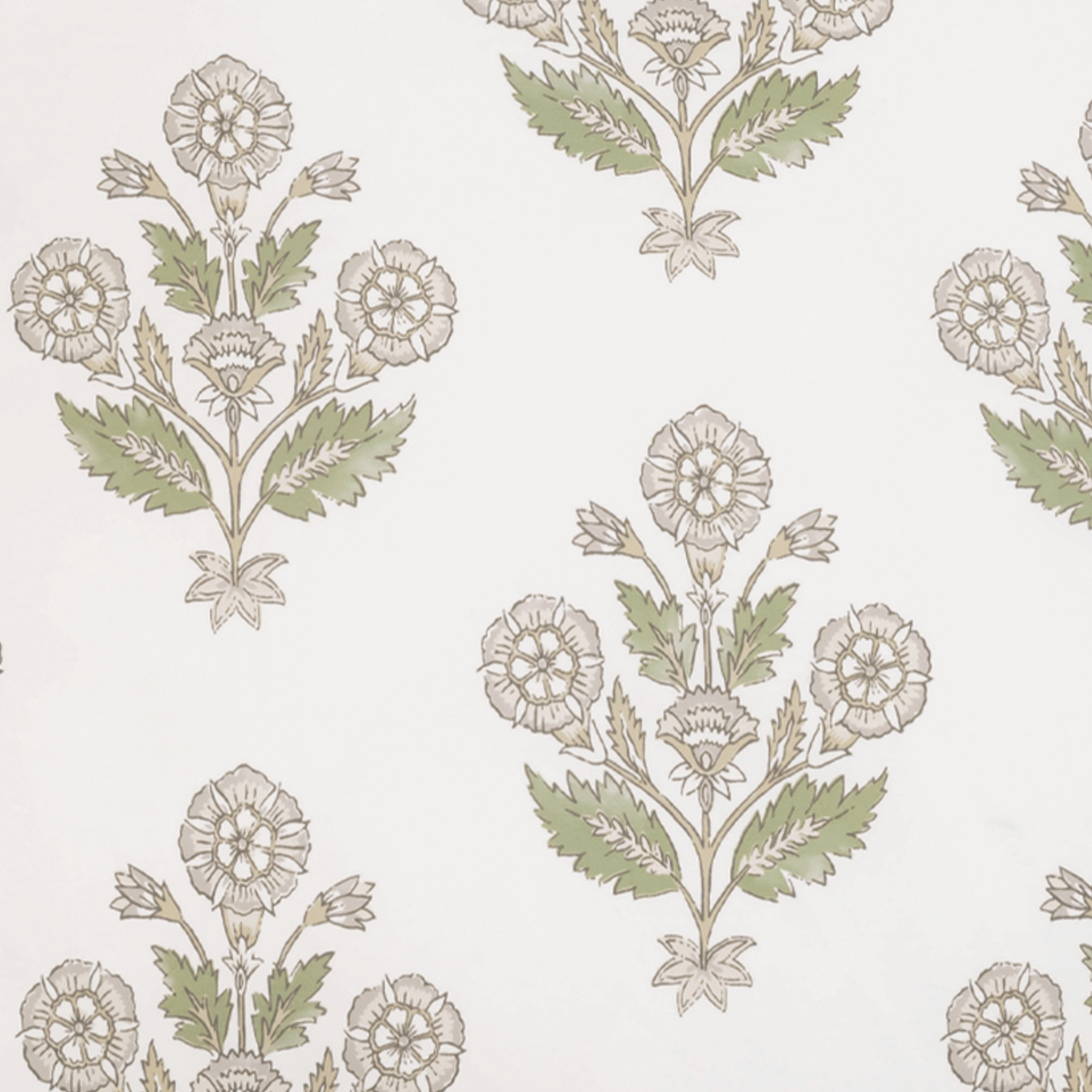 Swatch of Matouk Schumacher Dalila Bedding in Pebble Style