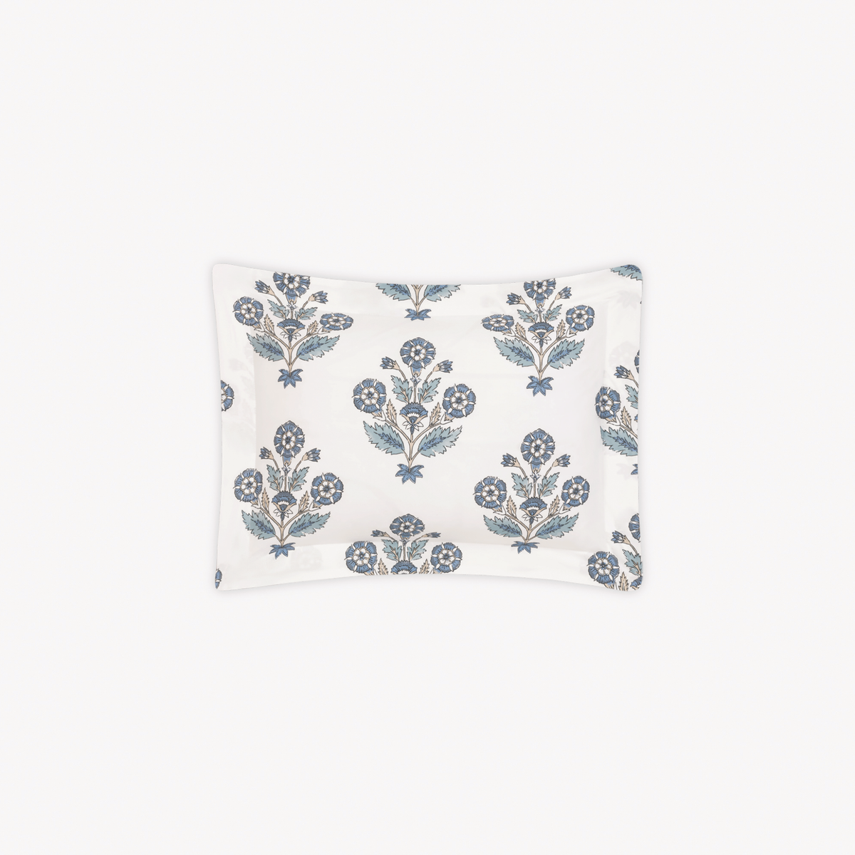 Boudoir Sham of Matouk Schumacher Dalila Bedding in Marine Blue Style