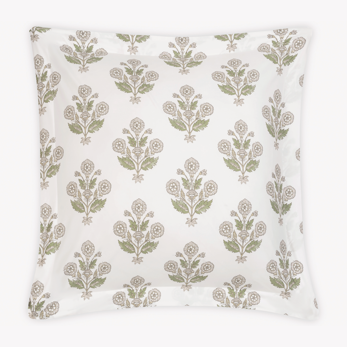 Euro Sham of Matouk Schumacher Dalila Bedding in Pebble Style
