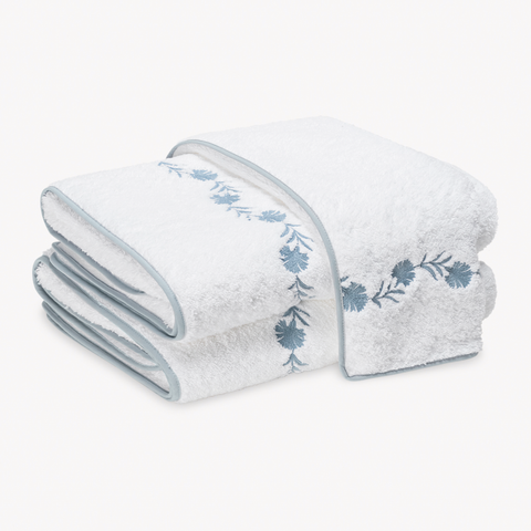 Matouk Daphne Bath Collection - Hazy Blue featured image