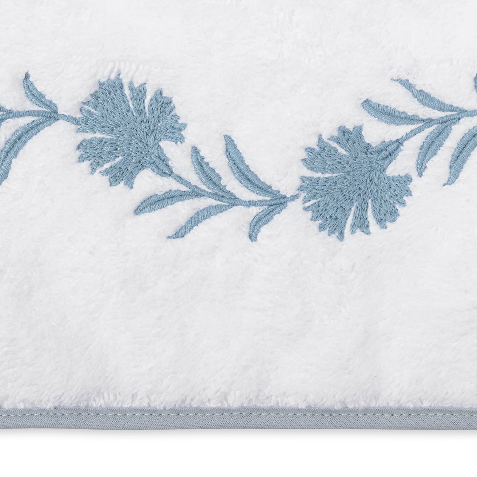 Matouk Daphne Bath Towels in Hazy Blue