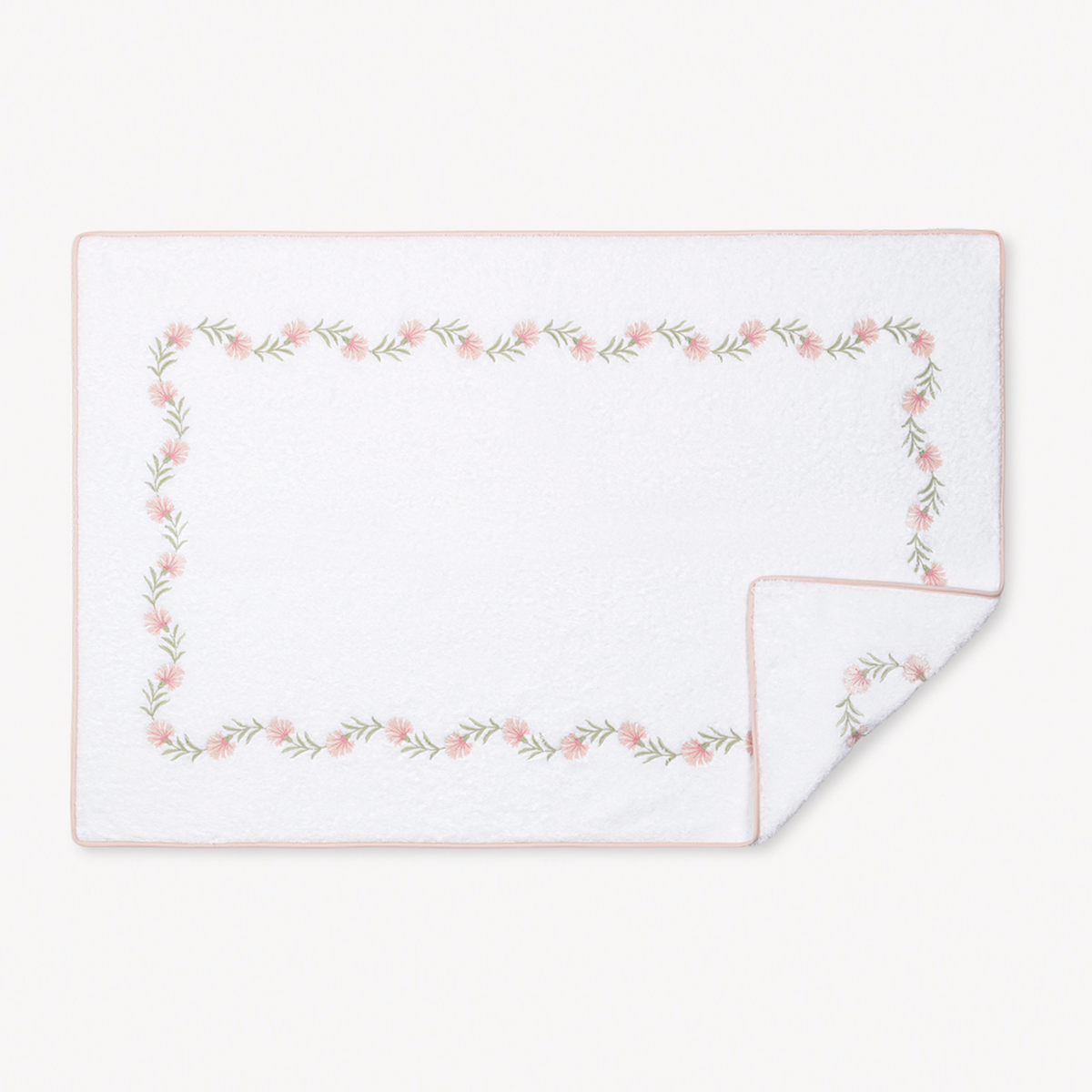 Matouk Daphne Bath Tubmat in Blush