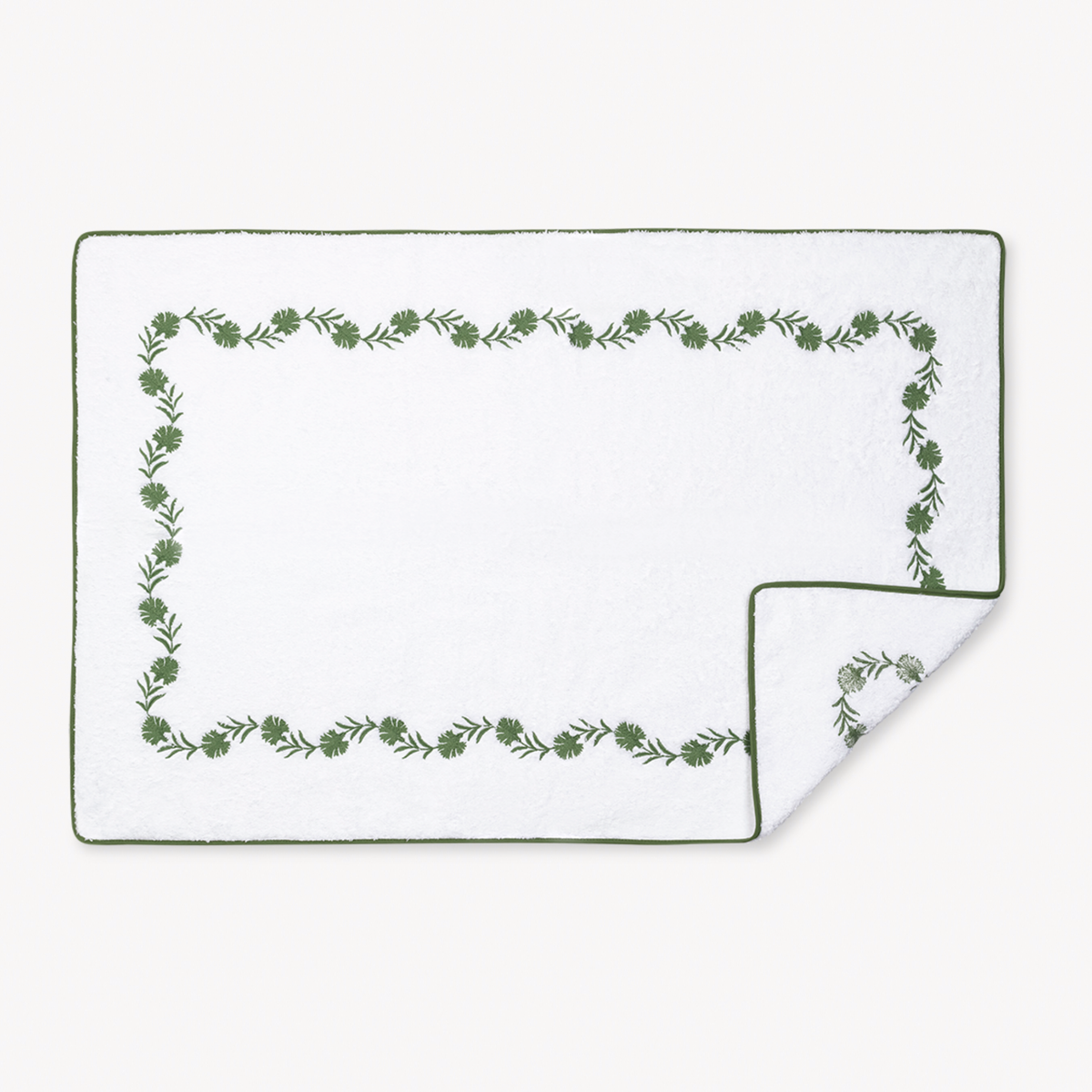 Matouk Daphne Bath Tubmat in Clover