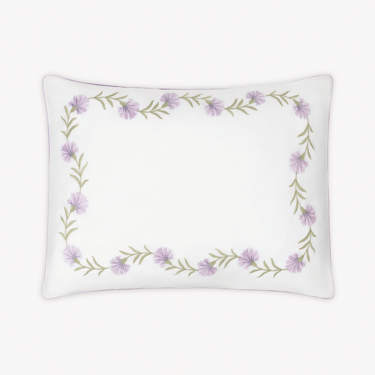 Boudoir Sham of Lilac Matouk Daphne Bedding