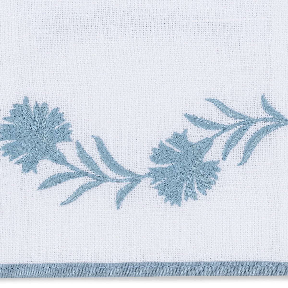 Pattern of Matouk Daphne Guest Towels in Hazy Blue