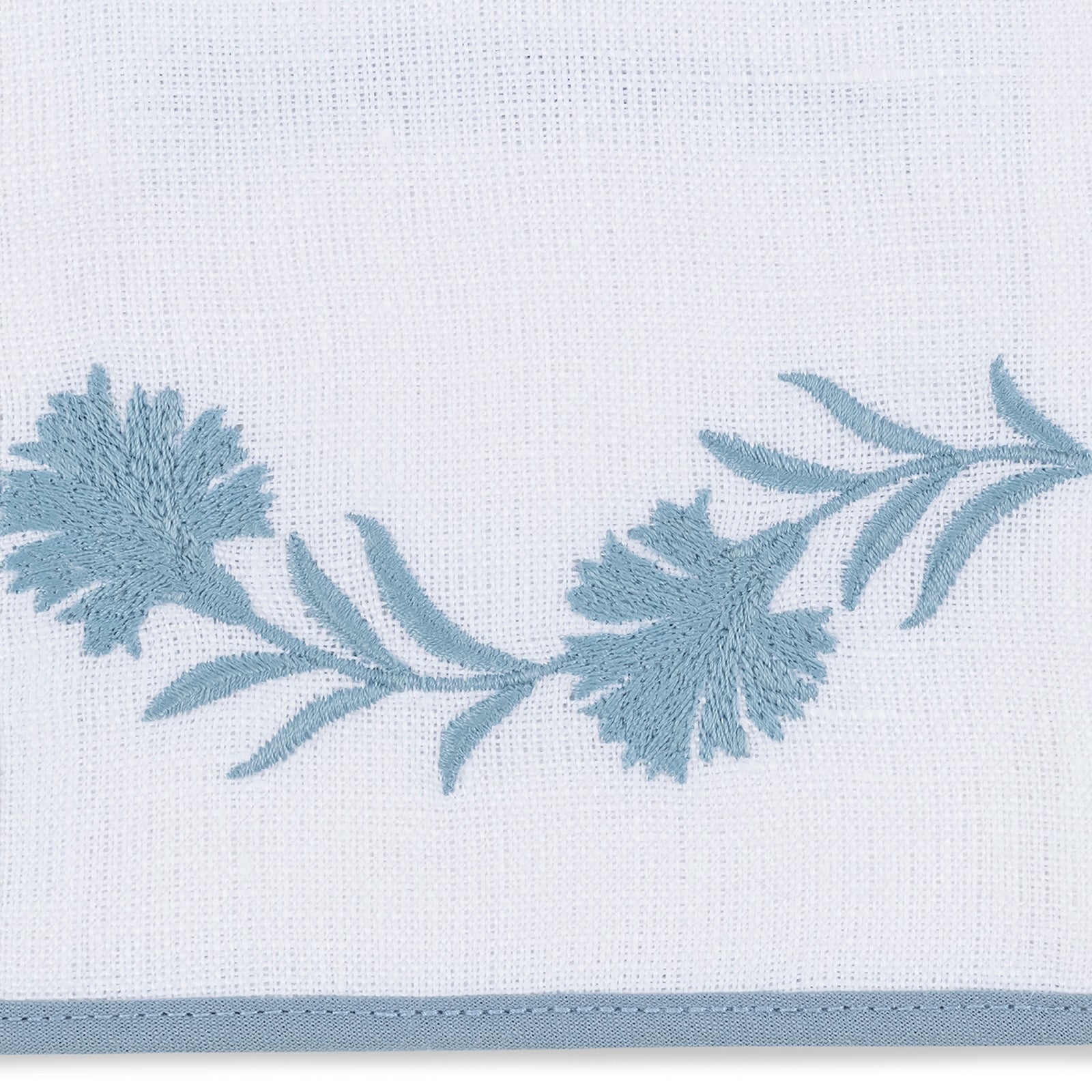 Matouk Daphne Guest Towels in Hazy Blue