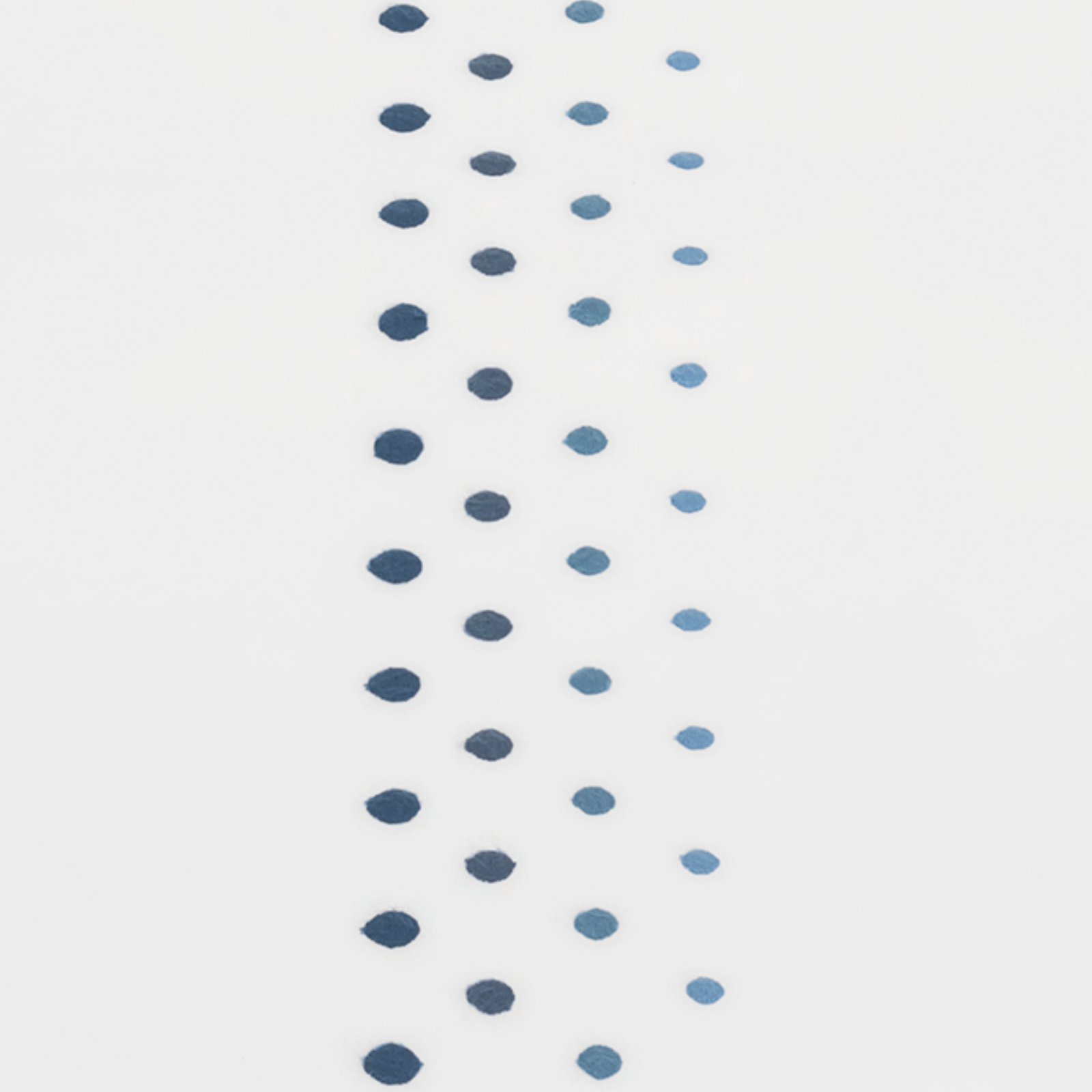 Matouk Dorothy Bedding with Blue Swatch