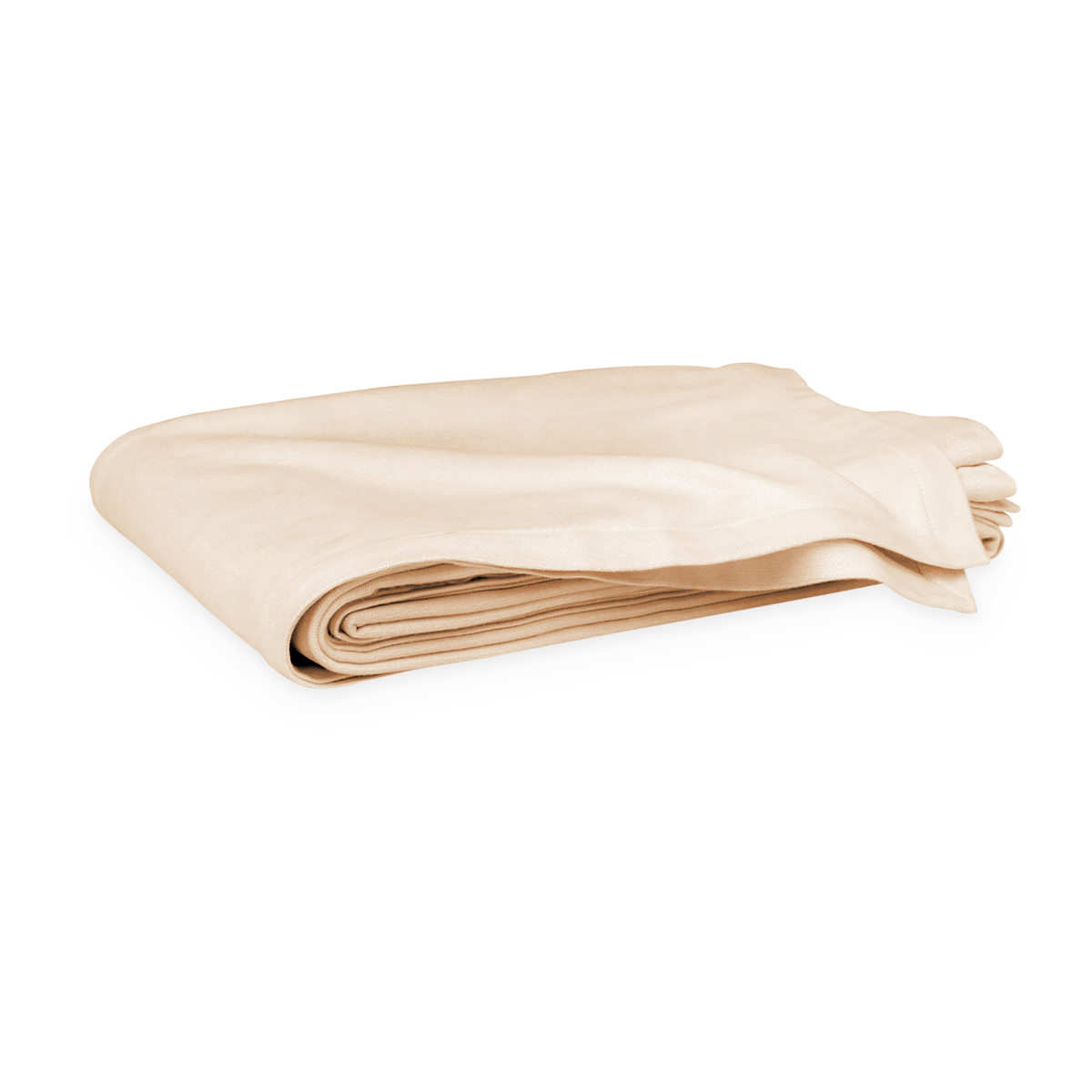 Folded Blanket of Matouk Dream Modal Collection in Champagne Color