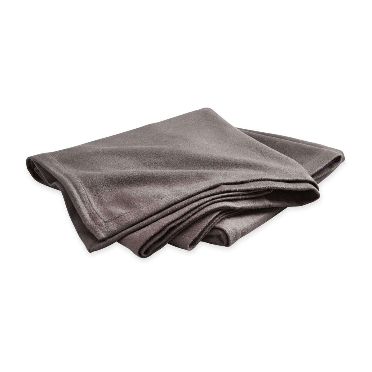 Folded Throw of Matouk Dream Modal Collection in Charcoal Color