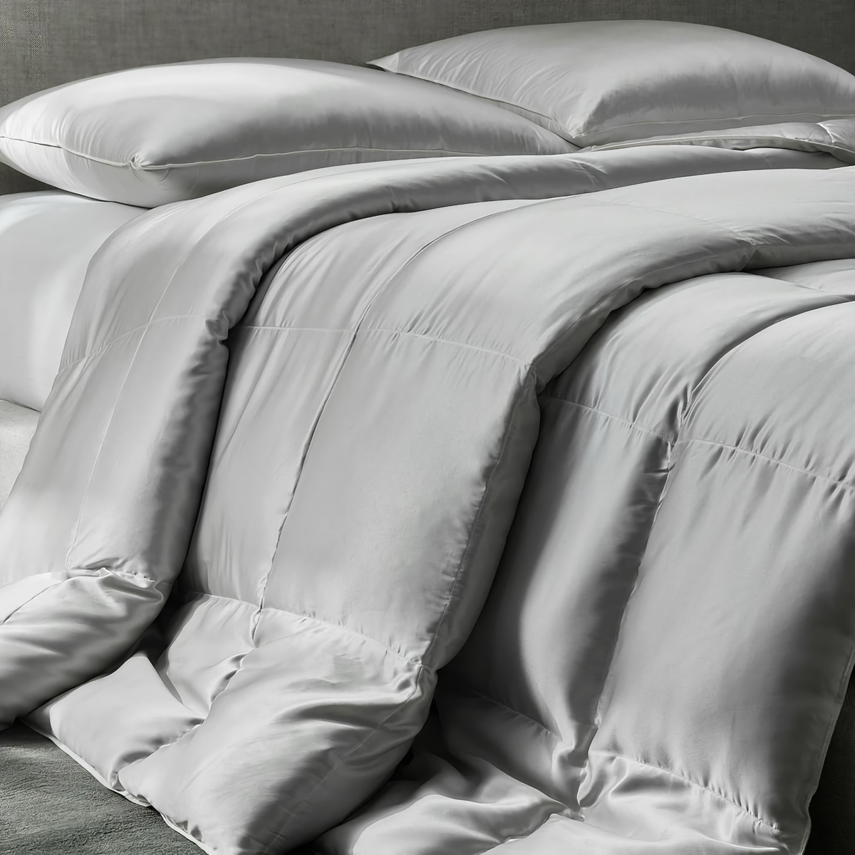 Matouk Edelweiss Silk Pillows and Comforter