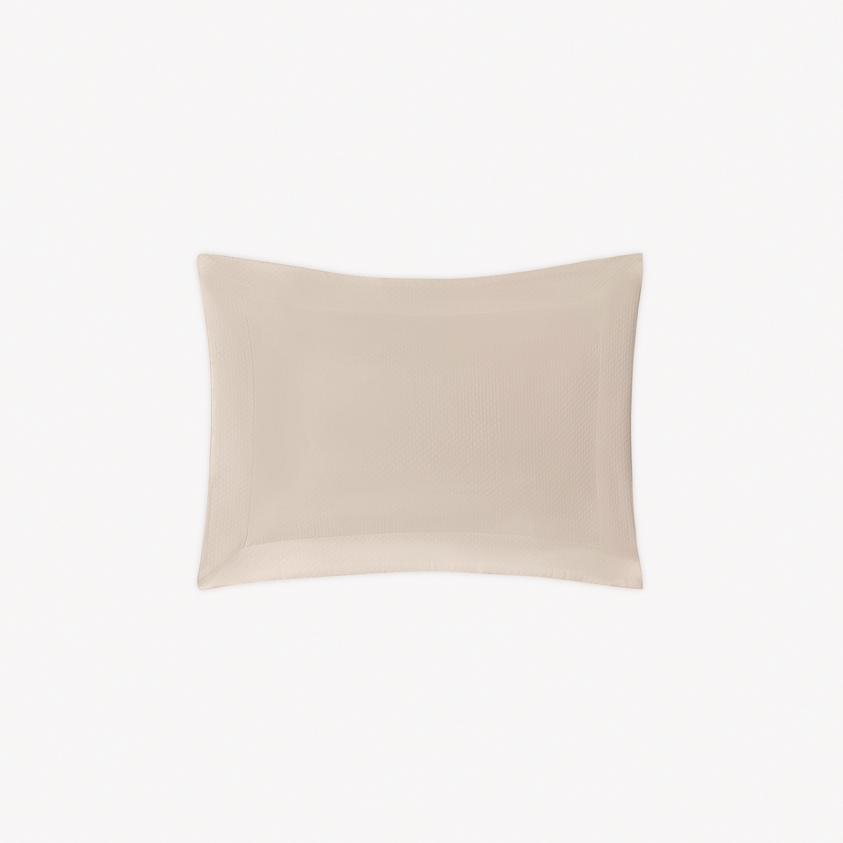 Dune color Boudoir Sham of Matouk Elliot Bedding