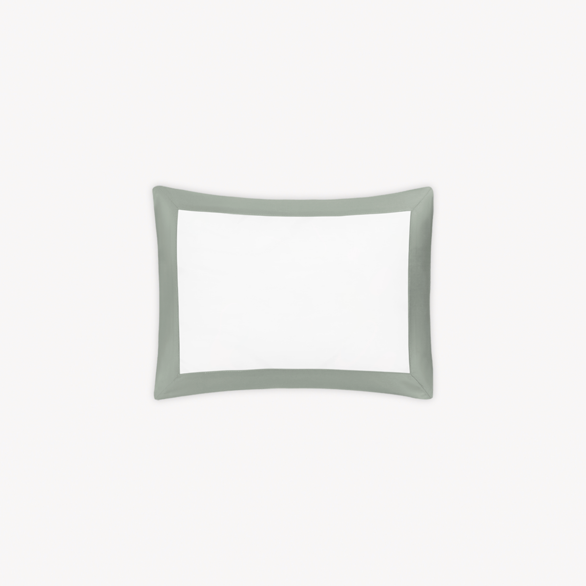 Boudoir Sham of Matouk Emory Bedding in Celadon color