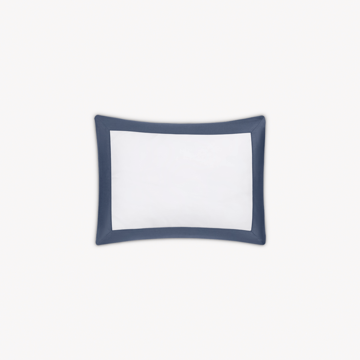 Boudoir Sham of Matouk Emory Bedding in Steel Blue color