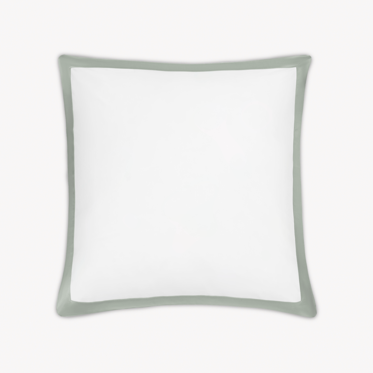 Euro Sham of Matouk Emory Bedding in Celadon color